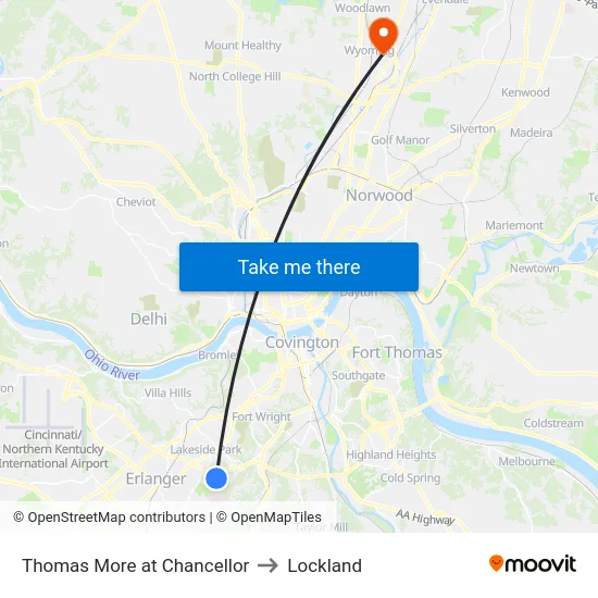 Thomas More at Chancellor to Lockland map