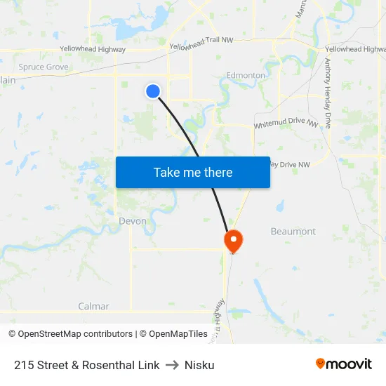 215 Street & Rosenthal Link to Nisku map