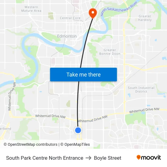 South Park Centre North Entrance to Boyle Street map