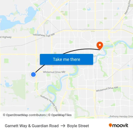 Garnett Way & Guardian Road to Boyle Street map