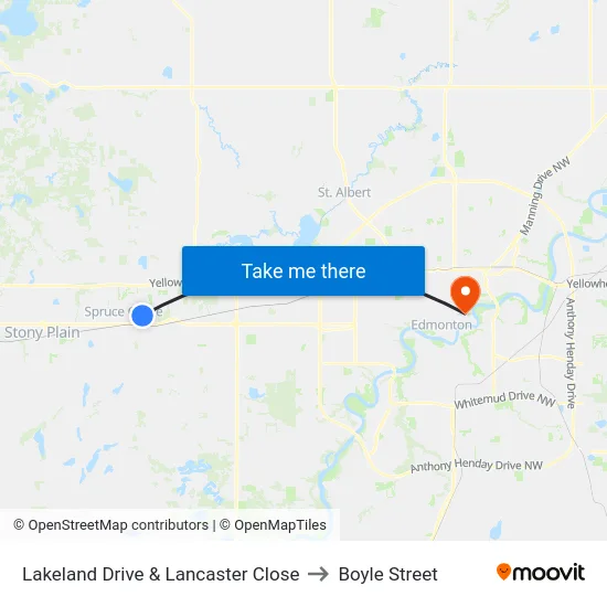 Lakeland Drive & Lancaster Close to Boyle Street map