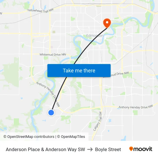 Anderson Place & Anderson Way SW to Boyle Street map