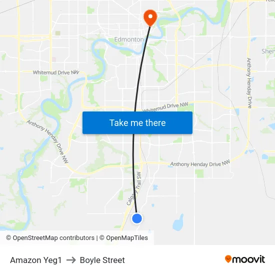 Amazon Yeg1 to Boyle Street map