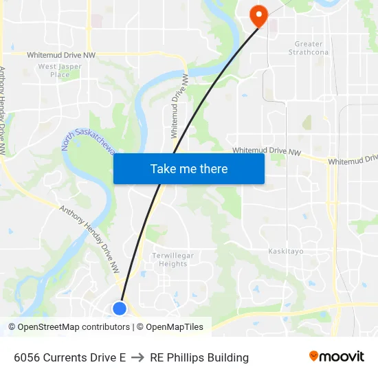 6056 Currents Drive E to RE Phillips Building map
