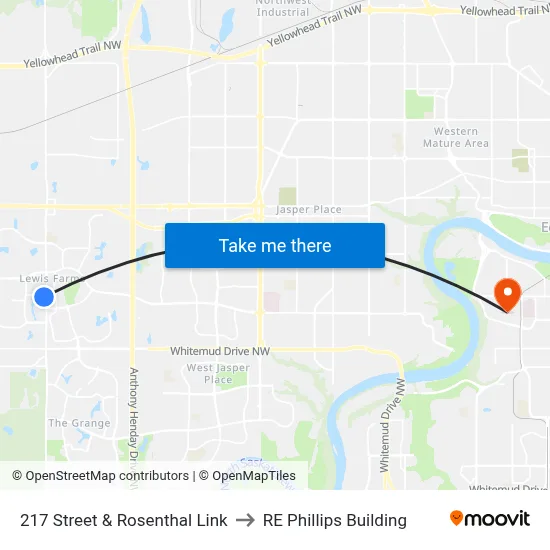 217 Street & Rosenthal Link to RE Phillips Building map