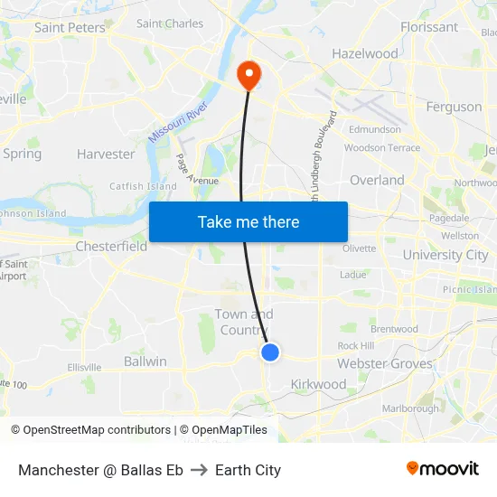 Manchester @ Ballas Eb to Earth City map