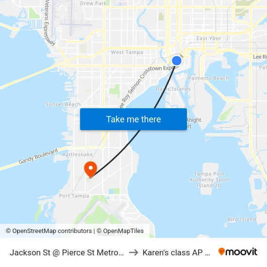 Jackson St @ Pierce St Metrorapid to Karen's class AP HUG map