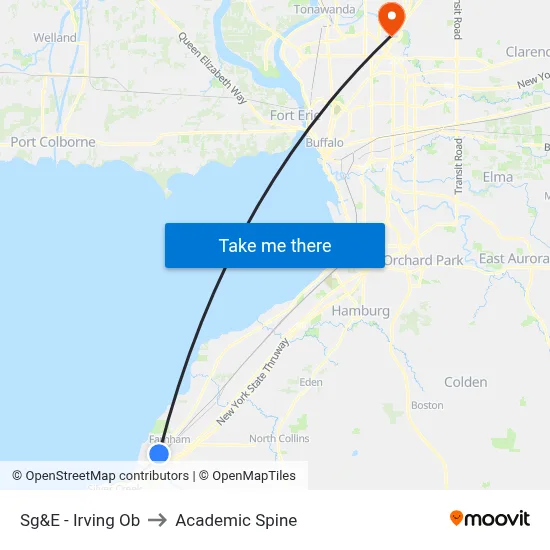 Sg&E - Irving Ob to Academic Spine map
