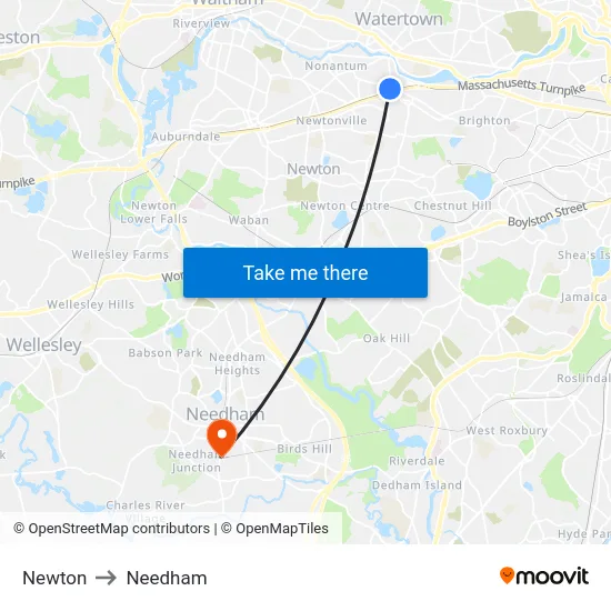 Newton to Needham map