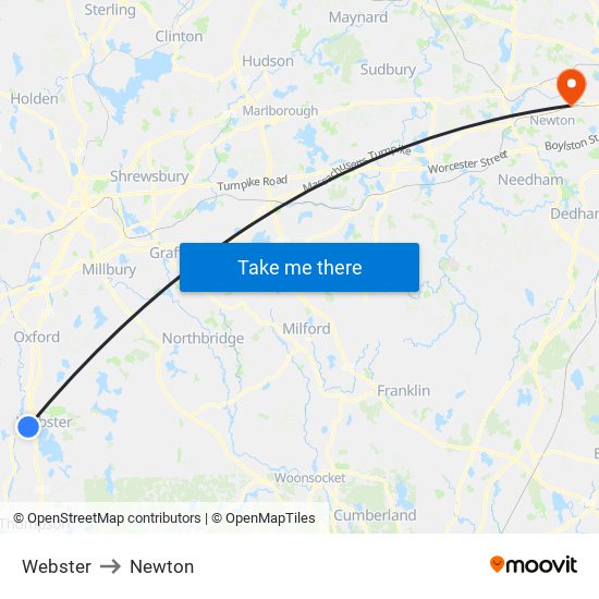 Webster to Newton map