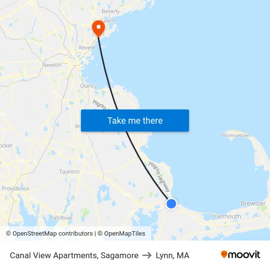 Canal View Apartments, Sagamore to Lynn, MA map