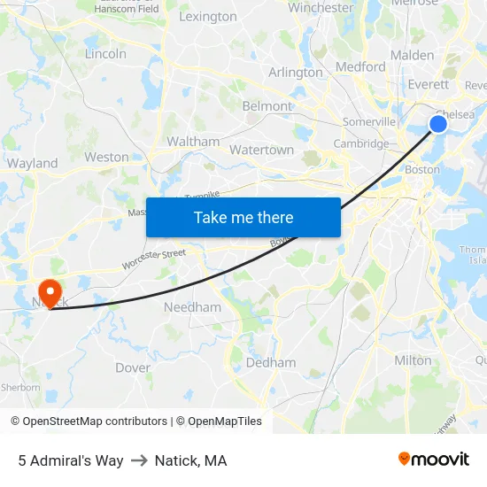 5 Admiral's Way to Natick, MA map