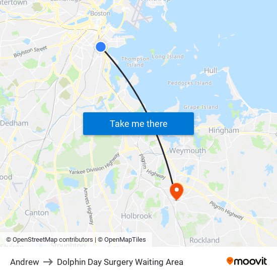 Andrew to Dolphin Day Surgery Waiting Area map