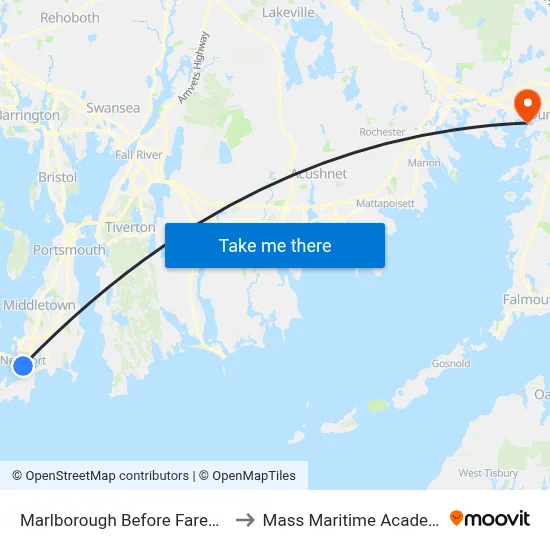 Marlborough Before Farewell to Mass Maritime Academy map
