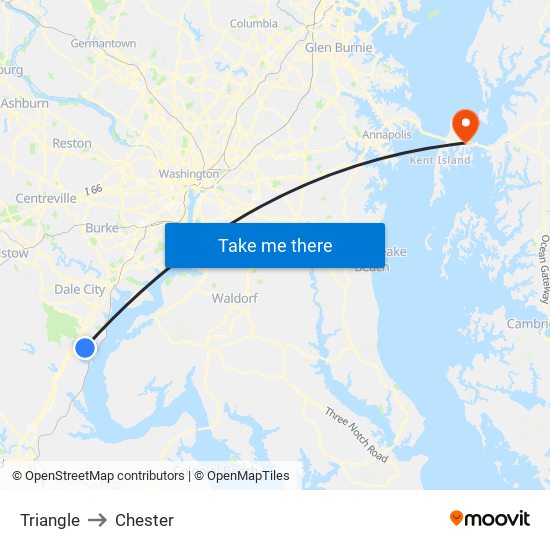 Triangle to Chester map