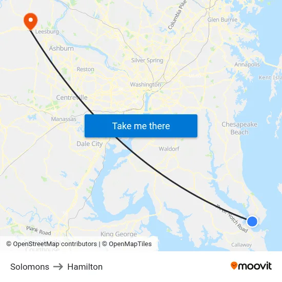 Solomons to Hamilton map
