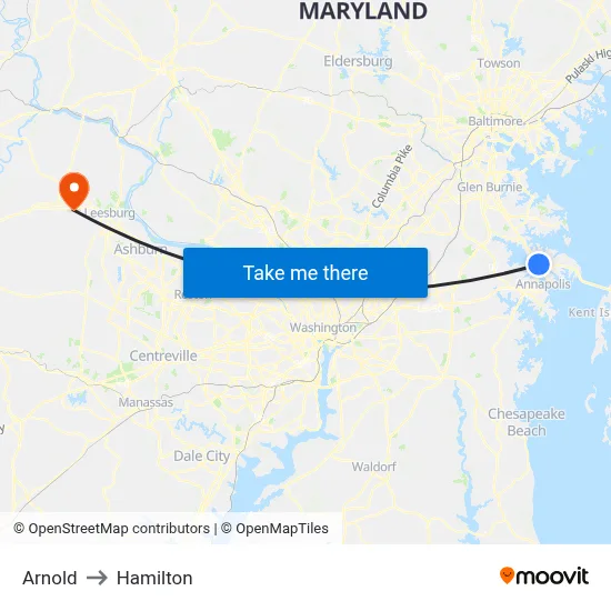 Arnold to Hamilton map
