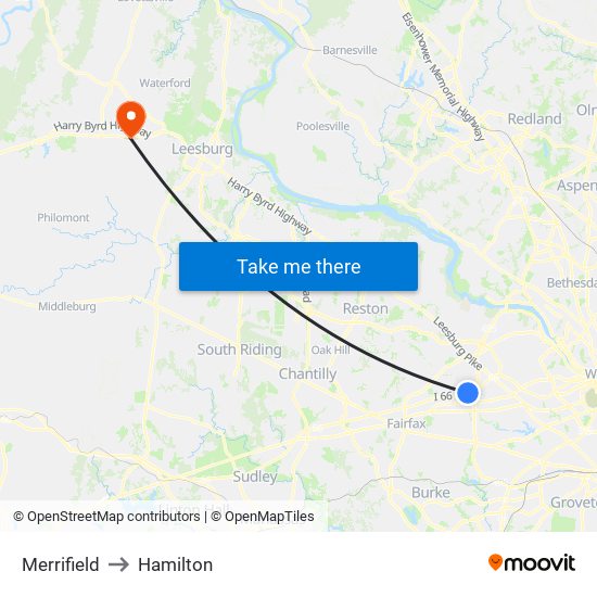 Merrifield to Hamilton map