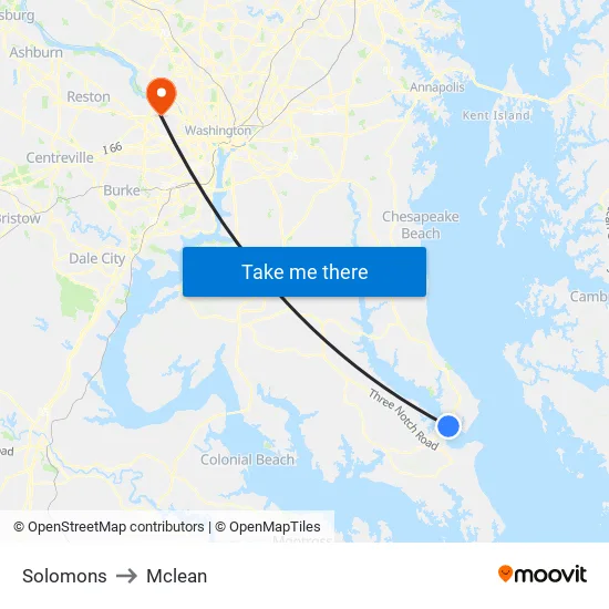 Solomons to Mclean map