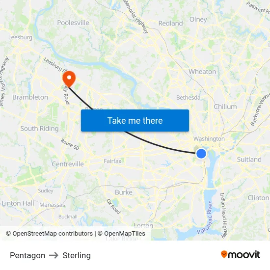 Pentagon to Sterling map