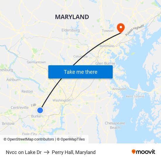 Nvcc on Lake Dr to Perry Hall, Maryland map