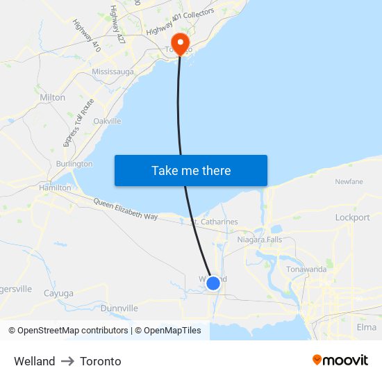 Directions To Welland Ontario Welland, Welland To Toronto, Toronto With Public Transportation