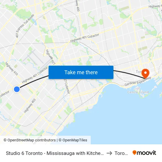 Studio 6 Toronto - Mississauga with Kitchenettes to Toronto map