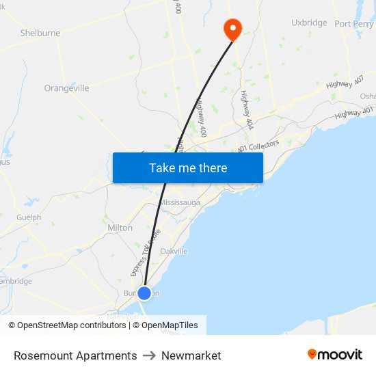 Rosemount Apartments to Rosemount Apartments map
