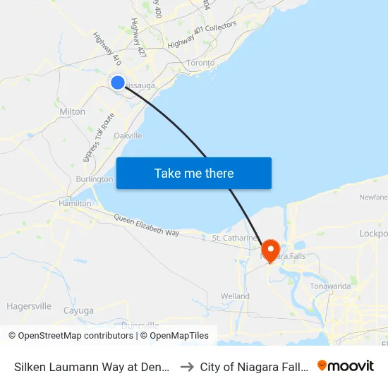 Silken Laumann Way at Dendron St to City of Niagara Falls, ON map