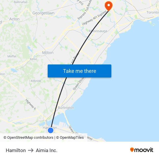 Hamilton to Hamilton map