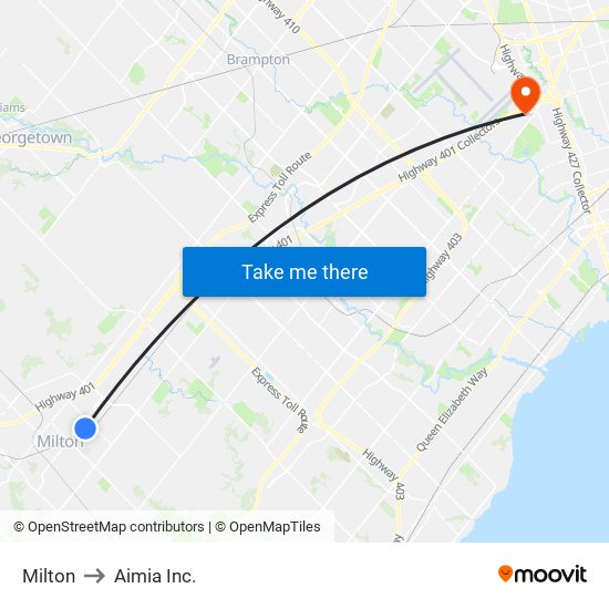 Milton to Milton map