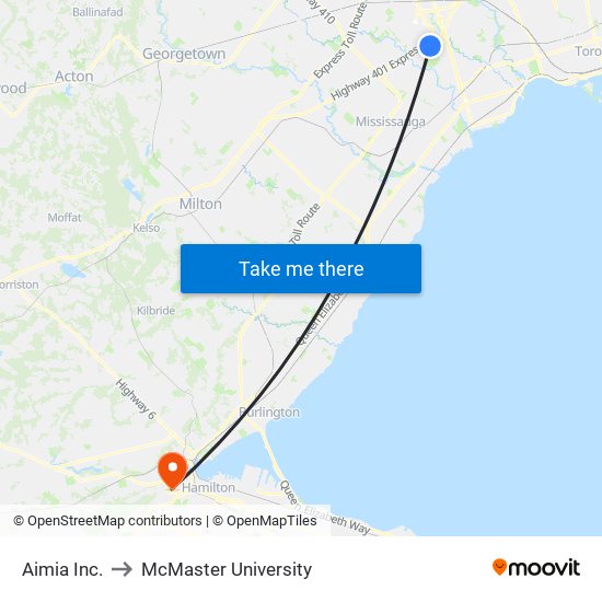 Aimia Inc. to Aimia Inc. map