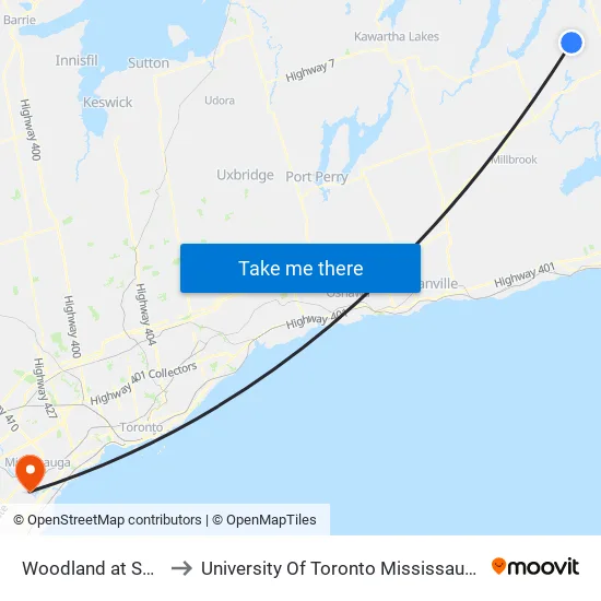 Woodland at Summer to University Of Toronto Mississauga Campus map