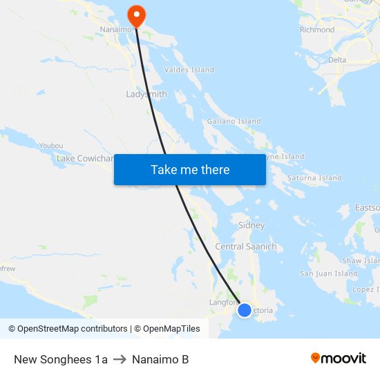 New Songhees 1a to Nanaimo B map