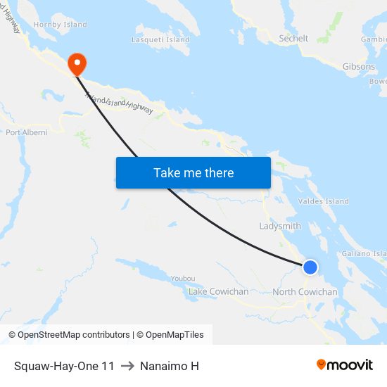 Squaw-Hay-One 11 to Nanaimo H map