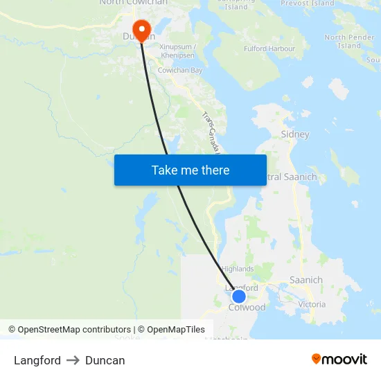 Langford to Duncan map