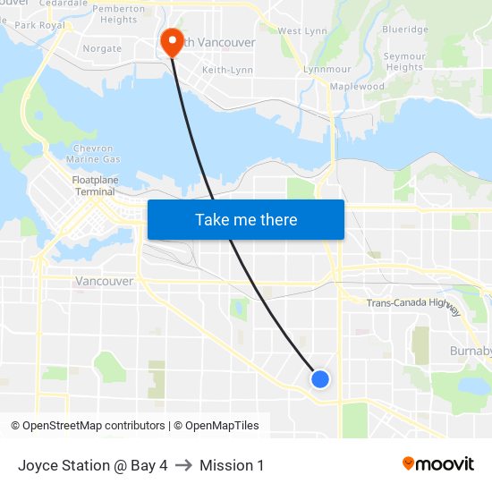 Joyce Station @ Bay 4 to Mission 1 map