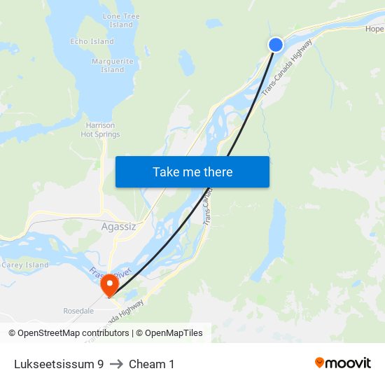 Lukseetsissum 9 to Cheam 1 map