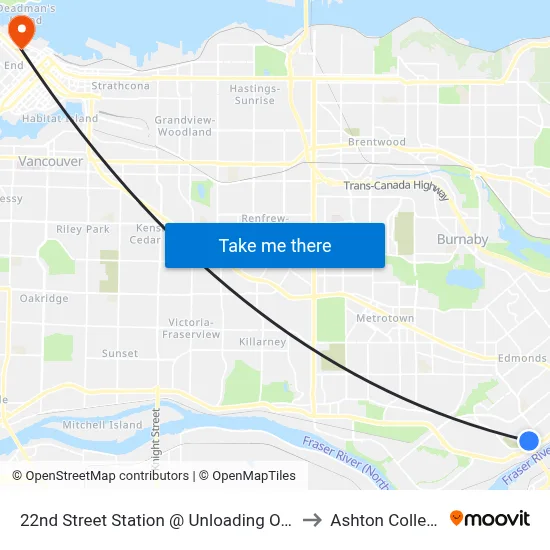 22nd Street Station @ Unloading Only to Ashton College map