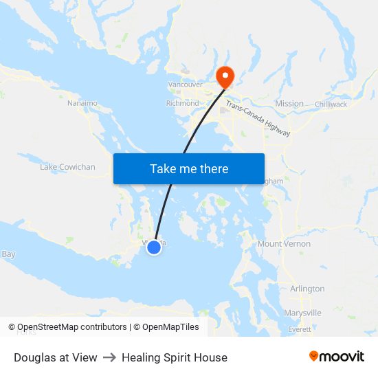 Douglas at View to Healing Spirit House map