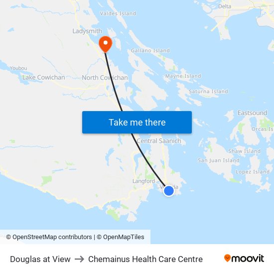 Douglas at View to Chemainus Health Care Centre map