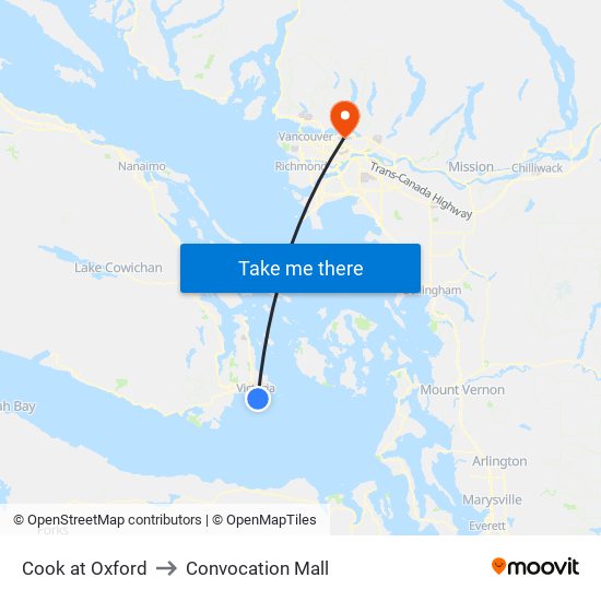 Cook at Oxford to Convocation Mall map