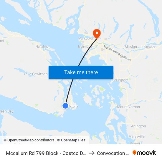Mccallum Rd 799 Block - Costco Driveway to Convocation Mall map