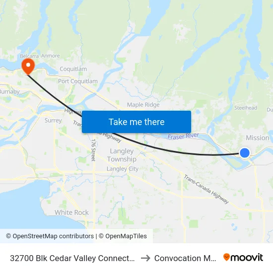 32700 Blk Cedar Valley Connector to Convocation Mall map