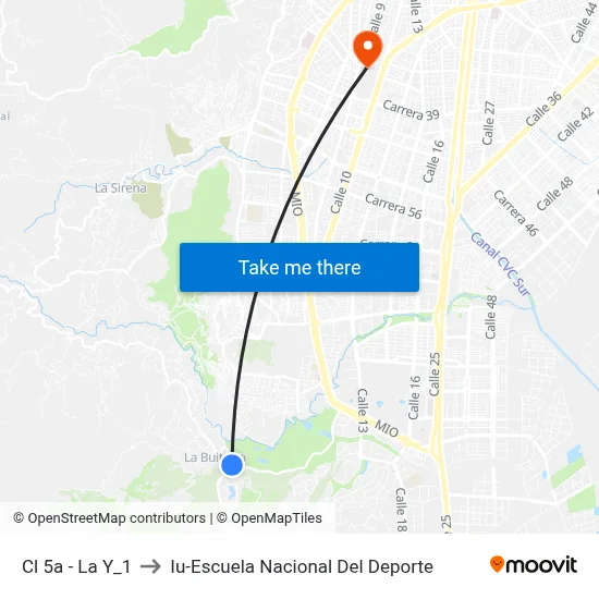Cl 5a - La Y_1 to Iu-Escuela Nacional Del Deporte map