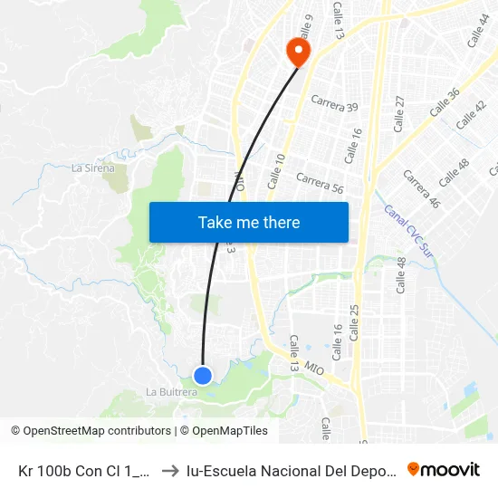 Kr 100b Con Cl 1_P1 to Iu-Escuela Nacional Del Deporte map