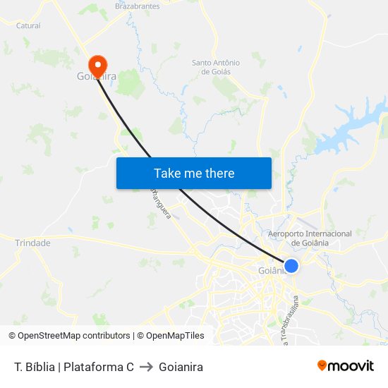 T. Bíblia | Plataforma C to Goianira map