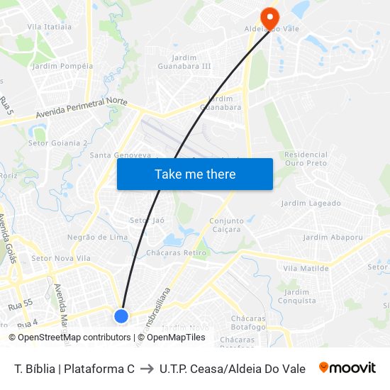 T. Bíblia | Plataforma C to U.T.P. Ceasa/Aldeia Do Vale map