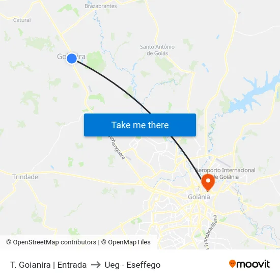 T. Goianira | Entrada to Ueg - Eseffego map
