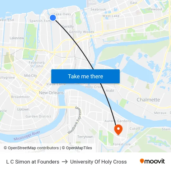 L C Simon at Founders to University Of Holy Cross map